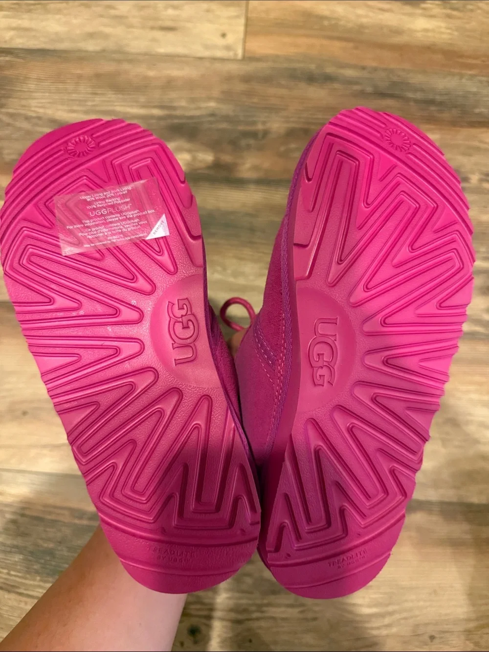 Pink UGG boots